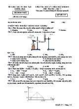 Đề kiểm tra học kỳ I môn Hóa học Lớp 11 - Mã đề 317 - Năm học 2018-2019 - Sở giáo dục và đào tạo Quảng Nam